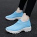 Women Mesh Slip On Lazy Platform Shoes