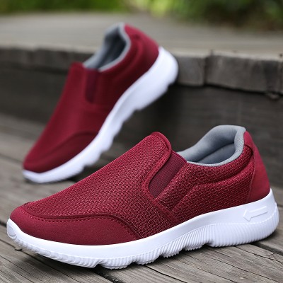 Women Large Size Mesh Breathable Casual Soft Walking Shoes