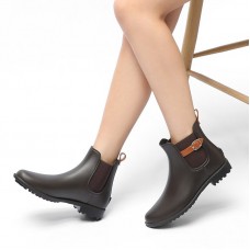 Gracosy Women’s Outdoor Rainy Day Walking Non  Slip Waterproof Boots Rain Boots Short Boots