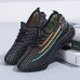 Women Breathable Mesh Rainbow Pattern Running Shoes Casual Sneakers
