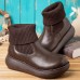 Women Fashion Casual Comfortable Platform Sock Boots