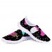 Women Stylish Mesh Breathable Light Weight Printing Walking Shoes