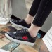 Women Shoes Spring Embroidery Flower Chic Casual Shoes Floral Vintage Sneakers Leather Shoes