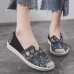 Women Casual Soft Patchwork Round Toe Fisherman Shoes